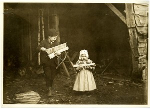 Bringing in wood, Chesterfield, Mass. from the Jones
