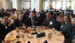 Dan Cohen, Steve Dalton, Richard Pearce-Moses, Gregor Trinkaus-Randall, and Nancy Heywood enjoying the Annual Conference. Photo credit: Molly Stothert-Maurer.