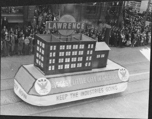 >a href="https://www.digitalcommonwealth.org/search/commonwealth:sf268p66b">"NRA" October 12, 1933. From the Lawrence Public Library Collection.