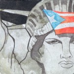 End the debt! Decolonize! Liberate Puerto Rico! Scroll
