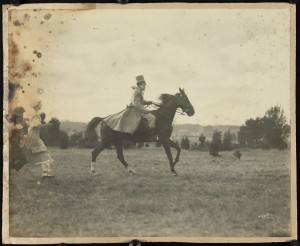 Scene from the Pageant of Cape Cod, held on the banks of the Cape Cod Canal