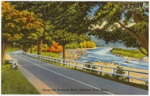 Along the Deerfield River, Mohawk Trail, Mass.