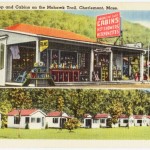 Arrow Gift Shop and Cabins on the Mohawk Trail, at Charlemont, Mass.
